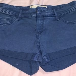 Never worn navy blue short shorts